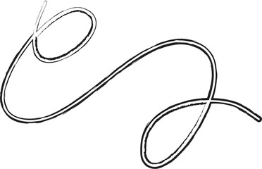 Set of grunge brush strokes