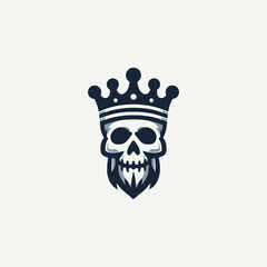 King Skull Logo