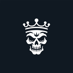 King Skull Logo