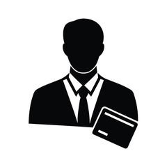 Credit Counselor Silhouette