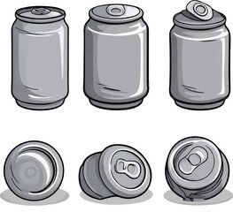 tin can with lid