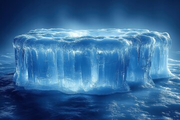 Ice formation on a surface, creating stunning textures and patterns in high definition wallpaper.