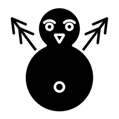 Snowman Vector Icon
