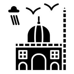 Piazza San Marco Vector Icon