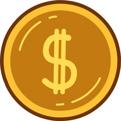 Dollar Money Coin 