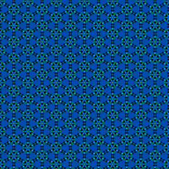 Abstract simple geometric mosaic floral pattern Contemporary textile design, fabrics, home decor, wallpaper, packaging