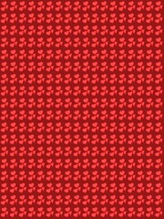 手描きのハートのイラスト、可愛いパターン