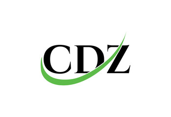 CDZ Letter Modern  Monogram Logo | Minimal Initials Icon Design.