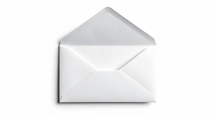 An open, white envelope on a white background, showing its inside