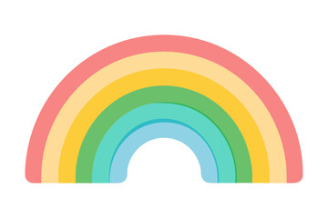 Fototapeta premium rainbow in the sun