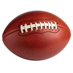 Transparent PNG available American football ball isolated on white background 