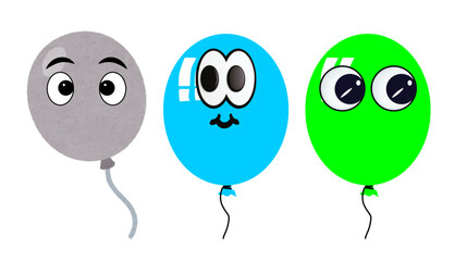 happy birthday balloons