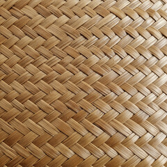 Handmade wicker basket or bamboo taxture.