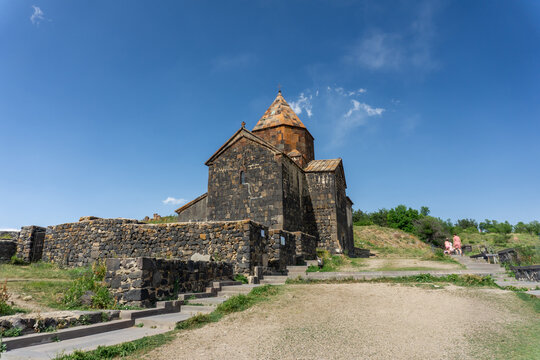 Sevanavank Monastery on Lake Sevan in Armenia