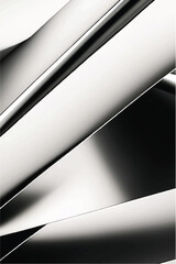 Gradient black and white geometric abstract pattern. Vector illustration	