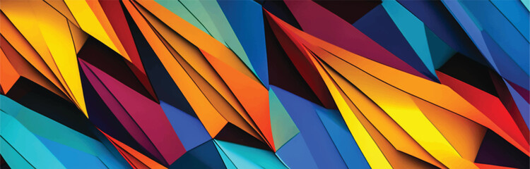 Multicolor geometric pattern Abstract psychedelic background. Vector illustration	