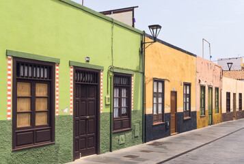 Colorful Puerto De La Cruz Street View Highlights Local Charm, Tenerife