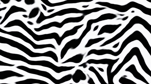 Zebra skin pattern