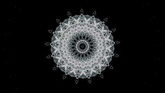 A conceptual philosophical screensaver. A mesmerizing dreamcatcher or a spinning mandala. Opening of the chakras, energies and body currents.