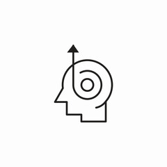 mind growth development icon sign vector