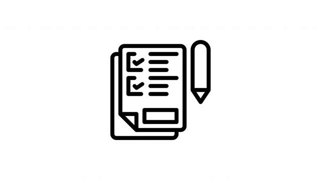 task animated icon