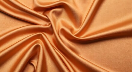 A close-up, macro shot, top-down view of a flat lay composition showing a silk texture. High-detail, studio lighting.