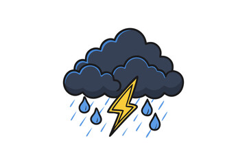 cloud with lightning