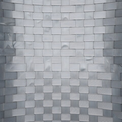 Molten Platinum Grosgrain Weave Texture Background