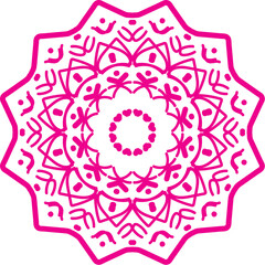 Colorful Decorative Mandala Pattern Vector