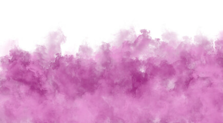 Naklejka premium Ethereal purple smoke wisps against a stark black background