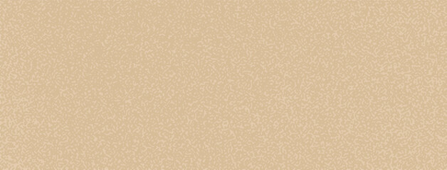 Old craft paper texture. Dotted vintage gradient effect. Abstract vector brown color retro grainy cardboard. Vintage dotted sandpaper banner. Eco bio organic background. Handmade beige paper textur bg