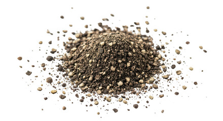 Black Peppercorns Explosion Spice Macro