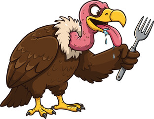 Roaring cartoon lion with dark mane, standing on white background, wild jungle predator, animal illustration, king of safari beasts