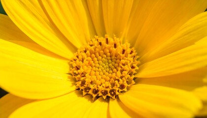 Close-up of a bright yellow flower (1)