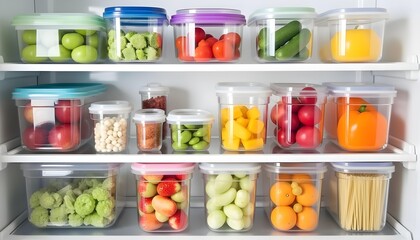 vegetables in the fridge