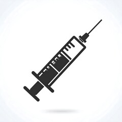 Simple syringe icon