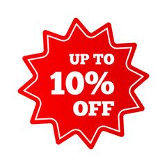 Vector labels for discounts and sales. Labels, stickers with text, and sale tags. Promo tag concept. Element for your design.