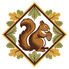 Fototapeta premium realistic-vector-illustration-of-a-diamond-badge-f (1).eps