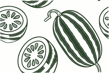 vector illustration of fresh vegetable