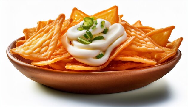 Pringles Chips With Sour Cream And Onion Flavor Isolated Object On A Transparent Background
