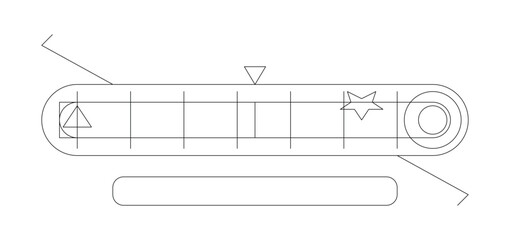 Progress Bar Unique Vector – Loading, Status, and Performance Indicator Illustration
