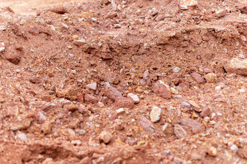 Exploring soil composition and texture in desert landscapes natural environment close-up perspective scientific study