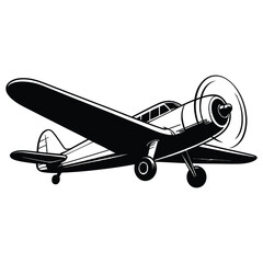 airplane isolated on white