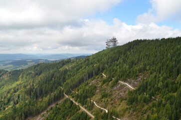 Dolni Morava, widok na Sky Bridge