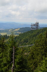 Dolni Morava, widok na Sky Bridge