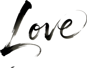 Love 캘리그라피
