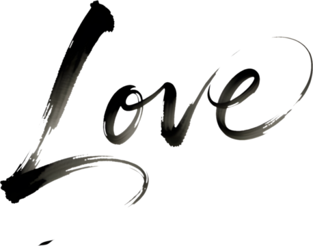 Love 캘리그라피