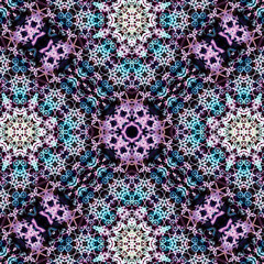 Seamless abstract art pattern. woven endless pattern. Square abstract background