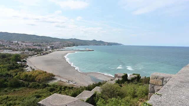 Filyos Castle on the Black Sea Coast, Zonguldak, Turkey 28 08 2025.