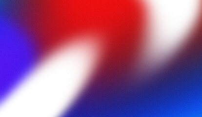 Abstract red blue and black shapes soft focus blurred gradient background dynamic motion blend